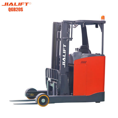 jakość  11kw Electric Stacker Forklift 1300kg Standing On 1300kg Lifting Height 4.5m fabryka